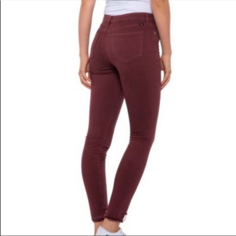 LUCKY BRAND AVA SKINNY RAW HEM